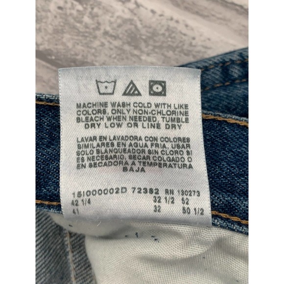 Wrangles Five Star Men's Jeans Dark Stonewash Size 40 x 32 - Picture 7 of 10